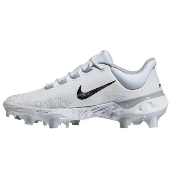 Nike Alpha Huarache Elite 4 Low MCS Baseball Molded Cleats FD6255-100 Size 10.5 - Picture 2 of 7